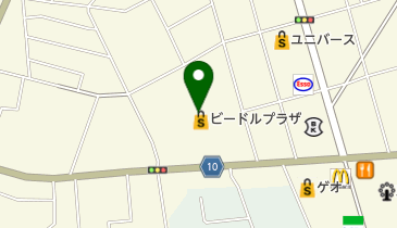 スーパーシティアサヒビードルプラザ店の地図画像