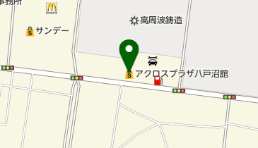 アクロスプラザ八戸沼館の地図画像