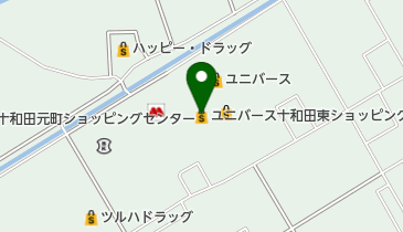 ユニバース十和田東ショッピングセンターの地図画像