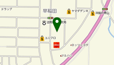 ワークマンプラス弘前城東店の地図画像