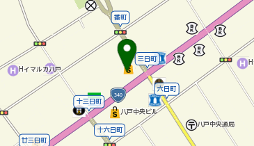 ミキハウス八戸さくら野の地図画像