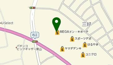 マックハウスガーラタウン青森店の地図画像