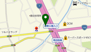 上州屋弘前店の地図画像