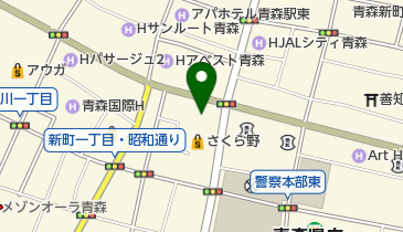 (株)成田本店しんまち店の地図画像