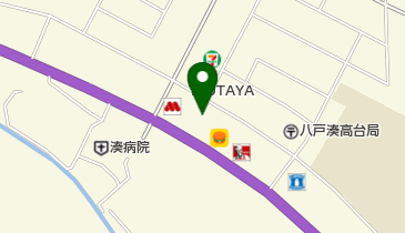 成田本店みなと高台店の地図画像
