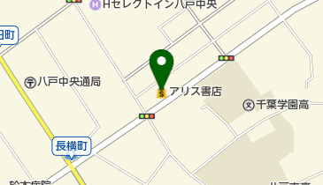アリス書店の地図画像