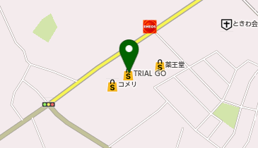 TRIAL GO常盤店の地図画像