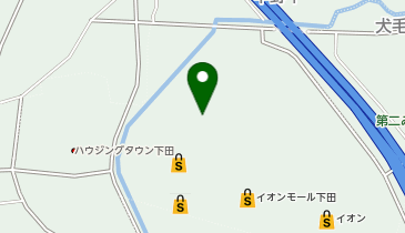 ダイソーイオンモール下田店の地図画像