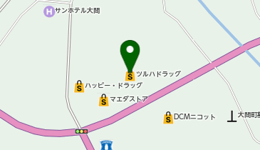 Can★Do大間店の地図画像