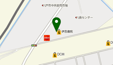 Seria八戸八食店の地図画像