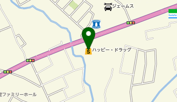 Can★Doハッピー・ドラッグむつ金谷店の地図画像