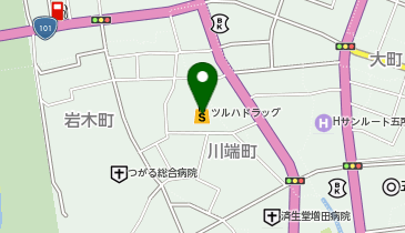 Can★Do五所川原本町店の地図画像