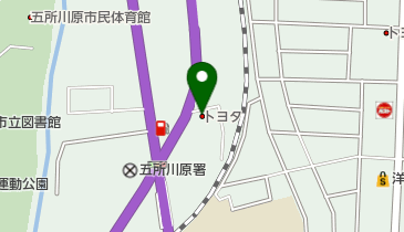 青森トヨタ自動車ツインプラザ五所川原店の地図画像