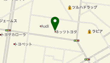 ネッツトヨタみちのく江陽店の地図画像
