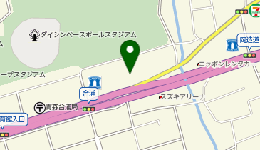ネッツトヨタ青森ツインプラザ青森本店の地図画像