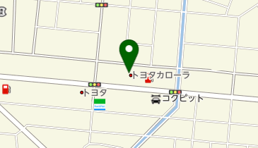 トヨタカローラ八戸根城店の地図画像