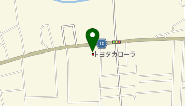 トヨタカローラ八戸三沢店の地図画像