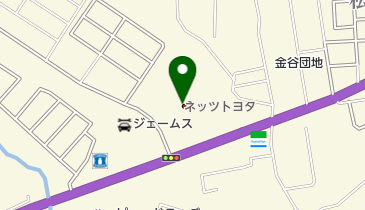 トヨタカローラ八戸むつ店の地図画像