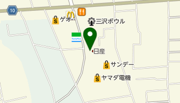 日産青森三沢店の地図画像