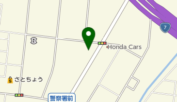 日産サティオ弘前神田店の地図画像