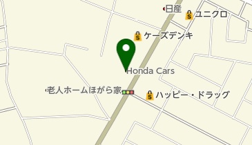 Honda Cars八戸東湊高台店の地図画像