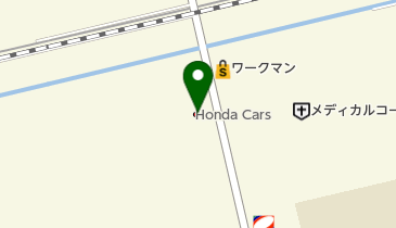Honda Cars八戸西長苗代店の地図画像