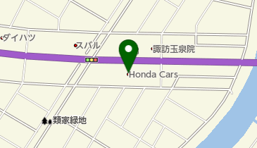 Honda Cars八戸東類家店の地図画像