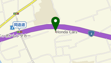 Honda Cars青森中央東バイパス店の地図画像