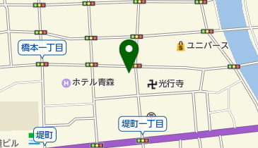 YSP青森の地図画像