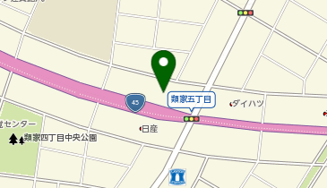 レッドバロン八戸の地図画像