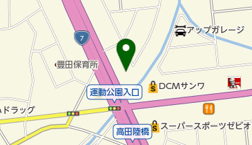 ルノー弘前の地図画像