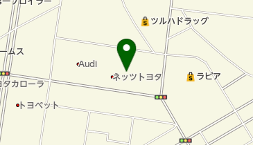 フォルクスワーゲン青森東の地図画像