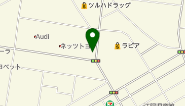 トヨタカローラ八戸U-MAX CUTE八戸の地図画像
