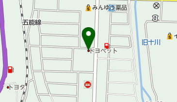 青森トヨペットT-UP五所川原店の地図画像