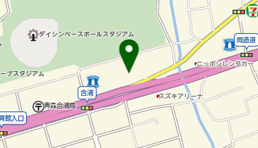 ネッツトヨタ青森ツインプラザ青森本店の地図画像