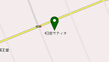 日産サティオ弘前カーパレス柏の地図画像