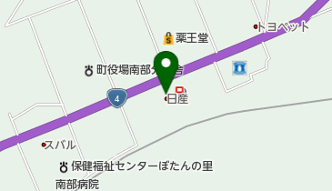 日産青森三戸店の地図画像