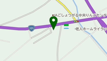 スズキ自販青森U&rsquo;s STATION五所川原の地図画像