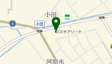 スズキアリーナ八戸の地図画像