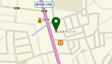 スズキ自販青森U&rsquo;s STATION観光通りの地図画像