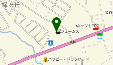 ジェームスむつ店の地図画像