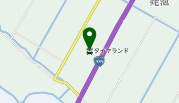 タイヤランド五所川原の地図画像