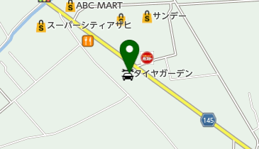 タイヤガーデン十和田の地図画像