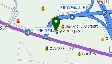 タイヤセレクト下田の地図画像