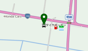 タイヤガーデン102坂本タイヤセンターの地図画像