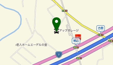 タイヤ流通センター青森店の地図画像