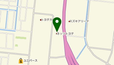 ジェームス弘前店の地図画像