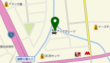 タイヤ流通センター青森弘前店の地図画像