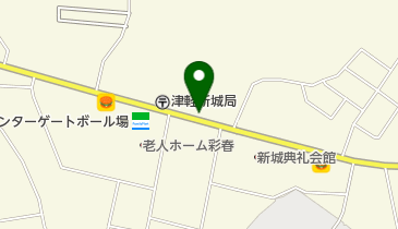 (株)西部オートの地図画像