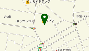 銀だこラピア八戸店の地図画像